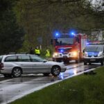 11.05.2020. Cedzyna. Wypadek / Wiktor Taszłow / Radio Kielce