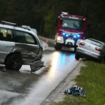 11.05.2020. Cedzyna. Wypadek / Wiktor Taszłow / Radio Kielce