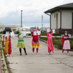 12.05.2020. Kielce. Wolontariusze Fundacji „Dr Clown” odwiedzili pielęgniarki / Wiktor Taszłow / Radio Kielce