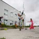 12.05.2020. Kielce. Wolontariusze Fundacji „Dr Clown” odwiedzili pielęgniarki / Wiktor Taszłow / Radio Kielce