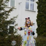 12.05.2020. Kielce. Wolontariusze Fundacji „Dr Clown” odwiedzili pielęgniarki / Wiktor Taszłow / Radio Kielce