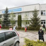 12.05.2020. Kielce. Wolontariusze Fundacji „Dr Clown” odwiedzili pielęgniarki / Wiktor Taszłow / Radio Kielce