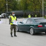 12.05.2020. Kielce. Stacja „drive-thru” / Wiktor Taszłow / Radio Kielce