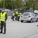 12.05.2020. Kielce. Stacja „drive-thru” / Wiktor Taszłow / Radio Kielce