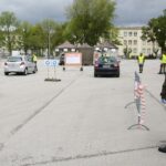 12.05.2020. Kielce. Stacja „drive-thru” / Wiktor Taszłow / Radio Kielce