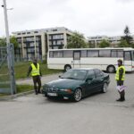 12.05.2020. Kielce. Stacja „drive-thru” / Wiktor Taszłow / Radio Kielce