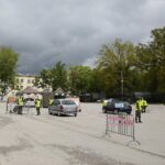 12.05.2020. Kielce. Stacja „drive-thru” / Wiktor Taszłow / Radio Kielce