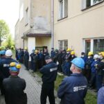 04.05.2020. Kielce. Odlewnia Chemar. Spotkanie z pracownikami / Wiktor Taszłow / Radio Kielce