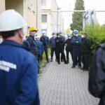 04.05.2020. Kielce. Odlewnia Chemar. Spotkanie z pracownikami / Wiktor Taszłow / Radio Kielce