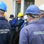 04.05.2020. Kielce. Odlewnia Chemar. Spotkanie z pracownikami / Wiktor Taszłow / Radio Kielce