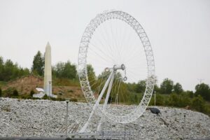 15.05.2020. Krajno. Park miniatur / Wiktor Taszłow / Radio Kielce