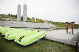 15.05.2020. Krajno. Park miniatur / Wiktor Taszłow / Radio Kielce