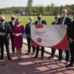 19.05.2020. Nowiny. Konferencja poseł Anny Krupki - wiceminister sportu / Wiktor Taszlow / Radio Kielce