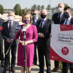 19.05.2020. Bilcza. Konferencja poseł Anny Krupki - wiceminister sportu / Wiktor Taszlow / Radio Kielce