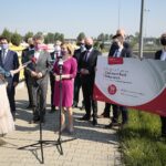 19.05.2020. Bilcza. Konferencja poseł Anny Krupki - wiceminister sportu / Wiktor Taszlow / Radio Kielce