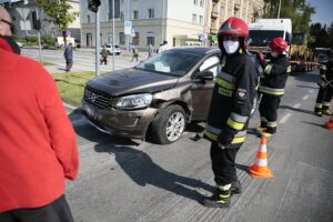 19.05.2020. Kielce. Kolizja na skrzyżowaniu Zagórskiej z Tarnowską / Wiktor Taszłow / Radio Kielce