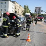 19.05.2020. Kielce. Kolizja na skrzyżowaniu Zagórskiej z Tarnowską / Wiktor Taszłow / Radio Kielce