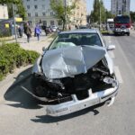 19.05.2020. Kielce. Kolizja na skrzyżowaniu Zagórskiej z Tarnowską / Wiktor Taszłow / Radio Kielce