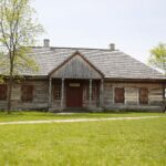 23.05.2020. Tokarnia. Pierwsi goście w skansenie / Wiktor Taszłow / Radio Kielce