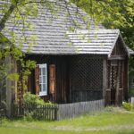 23.05.2020. Tokarnia. Pierwsi goście w skansenie / Wiktor Taszłow / Radio Kielce