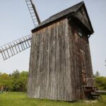 23.05.2020. Tokarnia. Pierwsi goście w skansenie / Wiktor Taszłow / Radio Kielce