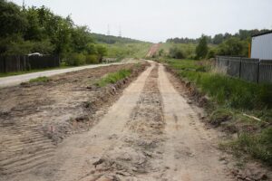 25.05.2020. Kielce. Nowo budowana ścieżka rowerowa przez górę Grabinę / Wiktor Taszłow / Radio Kielce