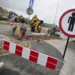 25.05.2020 Kielce. Budowa ścieżki rowerowej przy ulicy Warszawskiej / Wiktor Taszłow / Radio Kielce