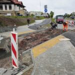 25.05.2020 Kielce. Budowa ścieżki rowerowej przy ulicy Warszawskiej / Wiktor Taszłow / Radio Kielce