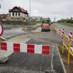 25.05.2020 Kielce. Budowa ścieżki rowerowej przy ulicy Warszawskiej / Wiktor Taszłow / Radio Kielce