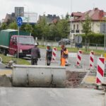 25.05.2020 Kielce. Budowa ścieżki rowerowej przy ulicy Warszawskiej / Wiktor Taszłow / Radio Kielce