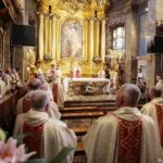 25.05.2020. Kielce. Msza św. w Bazylice Katedralnej / Wiktor Taszłow / Radio Kielce