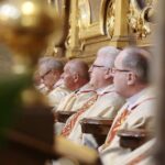 25.05.2020. Kielce. Msza św. w Bazylice Katedralnej / Wiktor Taszłow / Radio Kielce