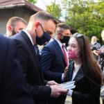 27.05.2020. Staszów. Wizyta prezydenta Andrzeja Dudy / Wiktor Taszłow / Radio Kielce