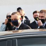 27.05.2020. Staszów. Wizyta prezydenta Andrzeja Dudy / Wiktor Taszłow / Radio Kielce