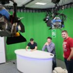 28.05.2020. Kielce. Oficjalne rozpoczęcie juwenaliów. Na zdjęciu (w środku): Sławomir Szmal / Wiktor Taszłow / Radio Kielce