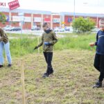 28.05.2020 Kielce. Uczniowie Szkoły Podstawowej nr 34 wysiali łąkę kwietną / Wiktor Taszłow / Radio Kielce