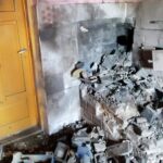 01.05.2020. Bolmin. Wybuch pieca kaflowego / OSP Bolmin