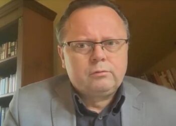 19.05.2020. Na zdjęciu: Andrzej Szejna - szef Nowej Lewicy w województwie świętokrzyskim / Skype