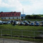 17.05.2020. Ujazd. Turyści na zamku Krzyżtopór w czasie epidemii / Emilia Sitarska / Radio Kielce