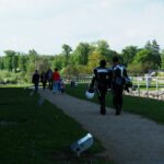 17.05.2020. Ujazd. Turyści na zamku Krzyżtopór w czasie epidemii / Emilia Sitarska / Radio Kielce