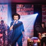 30.05.2020. Spektakl „Polska Lekcja Śpiewu”. Na zdjęciu: w tle - Jakub Mazur, Daniel Ksel - w środku, Arkadiusz Solarz / Grzegorz Ksel / torvus.eu