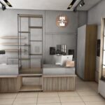 20.05.2020. Opatów. Wizualizacja poziomu zero w opatowskich podziemiach / Starostwo Powiatowe w Opatowie