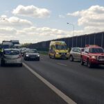 29.05.2020 Cedzyna. Kolizja / Komenda Miejska Policji w Kielcach