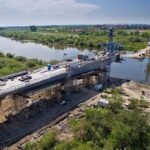13.06.2020. Nowy Korczyn. Budowa mostu / Paweł Zagaja / facebook