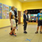 28.06.2020. Zawichost. Miejsko-Gminny Ośrodek Kultury. Otwarcie wystawy pt. „Fabryka wyobraźni”. / Miejsko-Gminny Ośrodek Kultury w Zawichoście / facebook