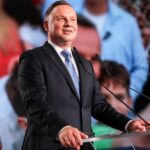 28.06.2020 Łowicz. Podsumowanie przez Andrzeja Dudę I tury wyborów prezydenckich