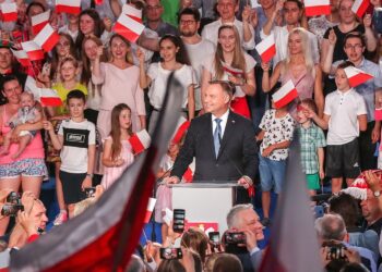 28.06.2020 Łowicz. Podsumowanie przez Andrzeja Dudę I tury wyborów prezydenckich / Andrzej Duda/facebook