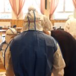 03.06.2020 Staszów. Żołnierze WOT pobierają próbki na obecność COVID-19 / Grażyna Szlęzak-Wójcik / Radio Kielce