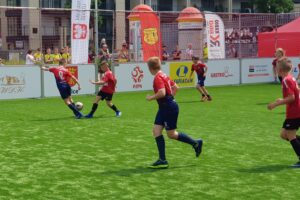 21.06.2020. Kielce. Turniej piłkarski „Piątki na Rynku Sport CK 2020” / Maciej Makuła / Radio Kielce