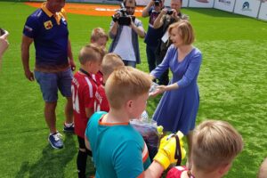 21.06.2020. Kielce. Turniej piłkarski „Piątki na Rynku Sport CK 2020” / Maciej Makuła / Radio Kielce